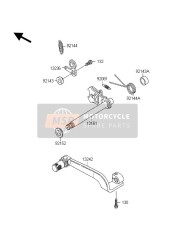 131611217, LEVER-COMP-CHANGE Shaft, Kawasaki, 0