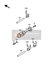 Tambour de changement de vitesse & Fourchette de changement de vitesse(S)