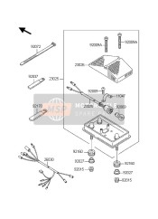 230261131, Lens, Tail Lamp, Kawasaki, 1