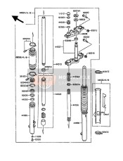 4403350116W, Patte Phare KMX125 B4, Kawasaki, 0