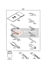 921101129, TOOL-WRENCH, Hook, Kawasaki, 1