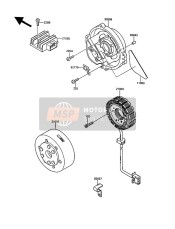 220AA0616, SCREW-PAN Head, 6X16, Kawasaki, 3