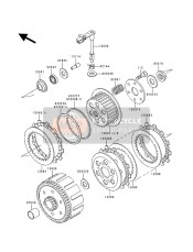 922001080, Washer,Judder Plate, Kawasaki, 2