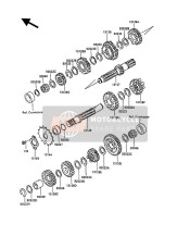 131291653, Gear,Output Top,19T, Kawasaki, 1