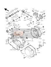 110091955, Gasket,Clutch Cover,Out, Kawasaki, 1
