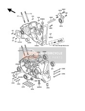 140021211, Crankcase, Rh, Kawasaki, 0