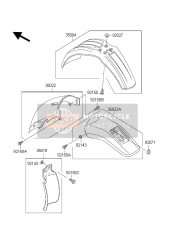 921501504, Bolt,Flanged,6X14, Kawasaki, 2