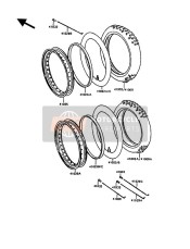 410231076, BAND-RIM,Fr,100/90-18(D), Kawasaki, 2