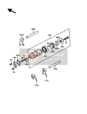 92042042, Pin, Dowel, 4X14.8, Kawasaki, 2