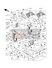 390611303, RADIATOR-ASSY,Rh, Kawasaki, 0