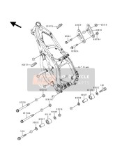 320291944, BRACKET-ENGINE, Kawasaki, 1