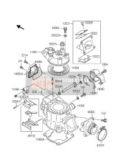 132341105, SHAFT-COMP, Kawasaki, 0