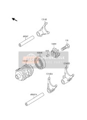 Tambour de changement de vitesse & Fourchette de changement de vitesse