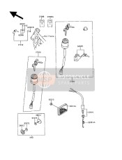 92094011, Damper RUBBER-REFLECT, Kawasaki, 0