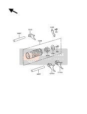 Tambour de changement de vitesse & Fourchette de changement de vitesse(S)