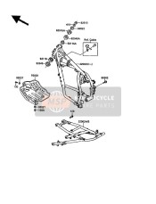 320021955CE, FRAME-COMP,Fr,Silver No.25, Kawasaki, 2