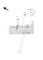 130BA1240, BOULON-FLANGED, Kawasaki, 0