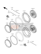 410901079, WHEEL-SUB Assy, Fr, Kawasaki, 0