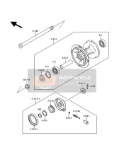 410781095, CASE-ASSY-METER Gear, Kawasaki, 1