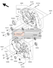 920450975, BEARING-BALL,6201ZC3/5C KLX110, Kawasaki, 1