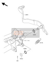 921450741, Spring,Brake Pedal Return, Kawasaki, 1