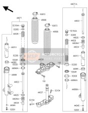 440251065, RING-FORK Piston, Kawasaki, 0