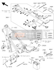 260110271, WIRE-LEAD,Cap, Kawasaki, 1