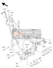 550AA2518, PIN-COTTER,2.5X18, Kawasaki, 3