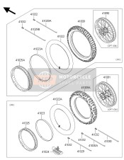 410090556, Tire,Rr,90/100-16,MX51(D), Kawasaki, 0