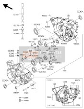 140010639, SET-CRANKCASE, Kawasaki, 0