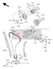 491181254, CAMSHAFT-COMP,Intake KX450FFF, Kawasaki, 0