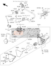 921731104, Clamp, Kawasaki, 0