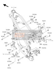 921540462, Bolt,Flanged,8X16, Kawasaki, 1