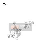 130310942, CRANKSHAFT-COMP, Kawasaki, 0