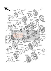 131441273, SPROCKET-OUTPUT,17T, Kawasaki, 1