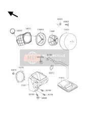 110111421, CASE-AIR Filter, Kawasaki, 0