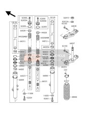 440261506, Gabelfeder, Kawasaki, 1