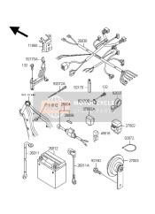 270031366, Horn, Kawasaki, 0