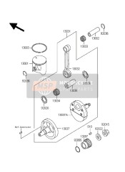 130011524, Piston, Kawasaki, 0