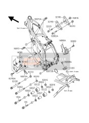 321901165, BRACKET-ENGINE, Kawasaki, 0