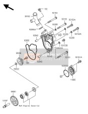 131070130, Shaft, Water Pump, Kawasaki, 0
