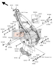 921530751, Flanschschraube,8X45, Kawasaki, 4