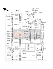 921711338, Collier KX250 L3, Kawasaki, 1