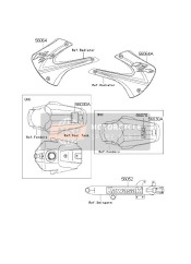 560641989, Pattern,Shroud,Rh, Kawasaki, 0