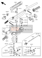 46012002310Y, HOLDER-HANDLE,Upp,M.M.Gold, Kawasaki, 0