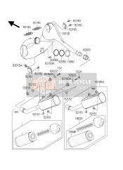 181200008, CHAMBER-EXHAUST, Kawasaki, 0