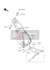 321600046GD, FRAME-COMP,Fr,G.Gray, Kawasaki, 0