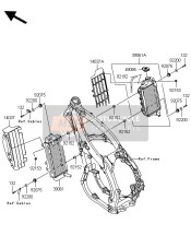 390610174, RADIATOR-ASSY ,Lh, Kawasaki, 0