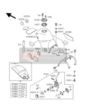 51081545793, Benzinetank, Kawasaki, 1