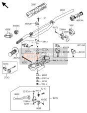 460750072, Grip,Lh, Kawasaki, 1